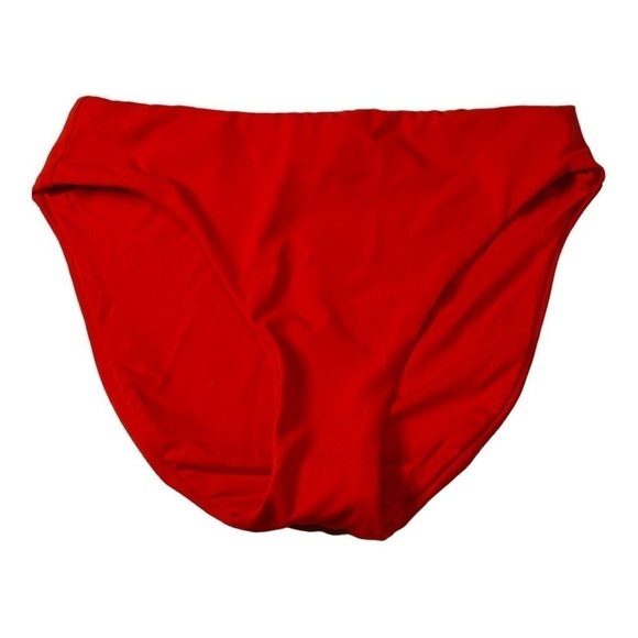 Robin piccone ava high waist fiery red bikini bottom size M - Picture 2 of 3